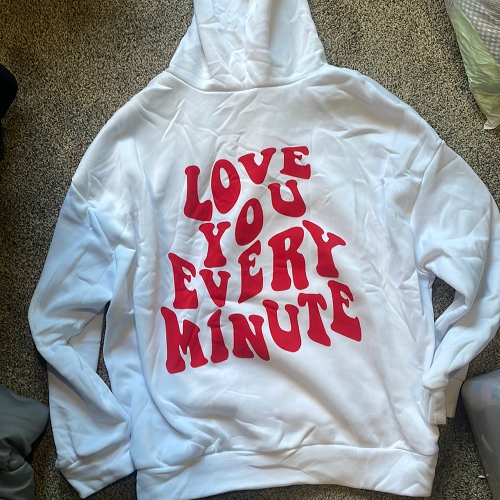 Brand new white Sweatshirt